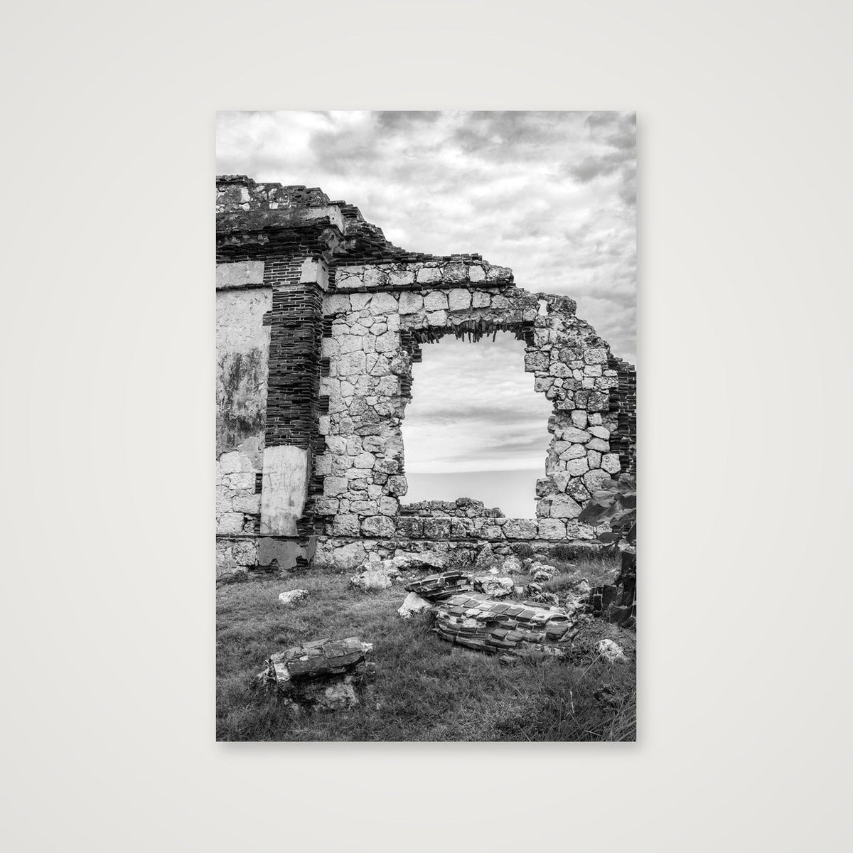 Stone Portal at Punta Borinquen — 51×76cm, 20×30" Print only