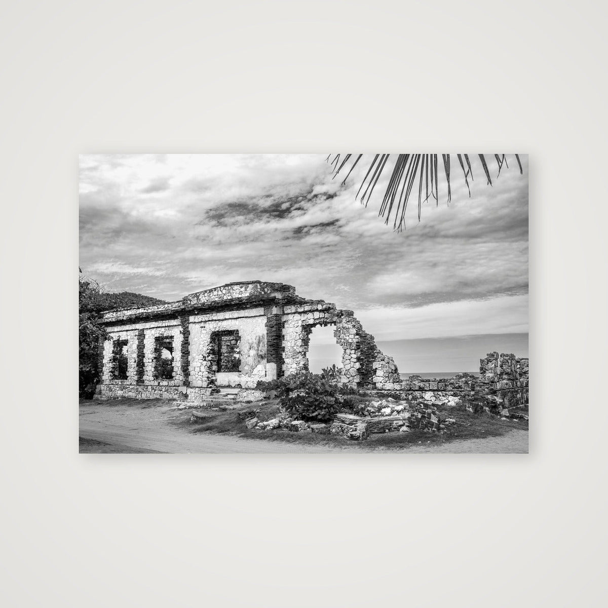 Punta Borinquen Lighthouse Ruins — 61×41cm, 24×16" Print only