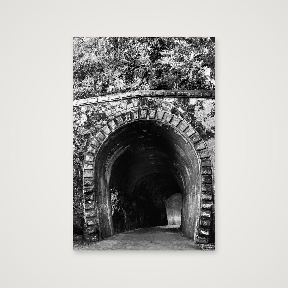 Guajataca Railroad Tunnel — 91×137cm, 36×54" Print only