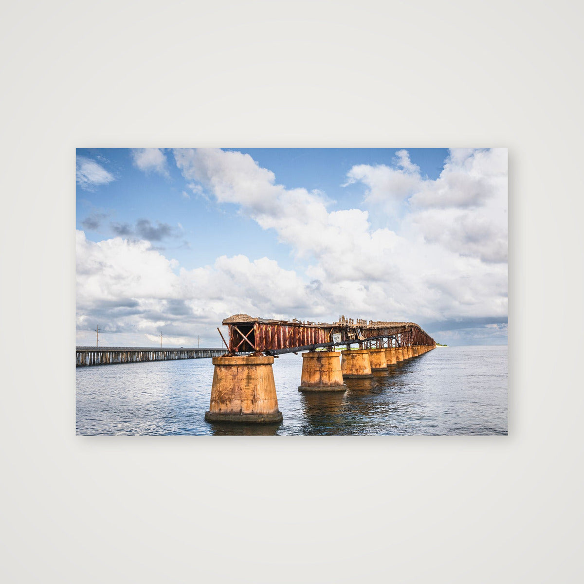 Old Bahia Honda Rail Bridge — 61×41cm, 24×16" Print only