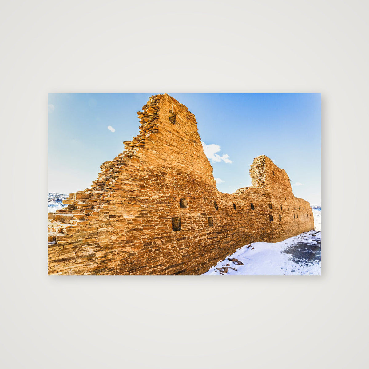 Stone Walls of Chaco Canyon — 91×61cm, 36×24" Print only