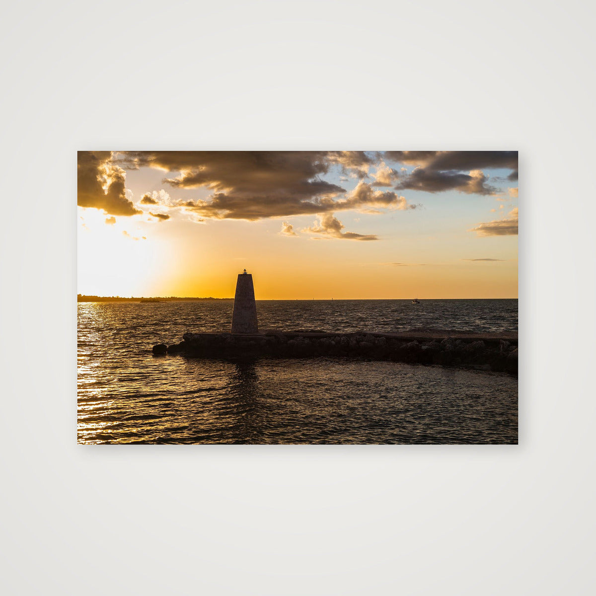 Beacon at Golden Hour — 137×91cm, 54×36" Print only