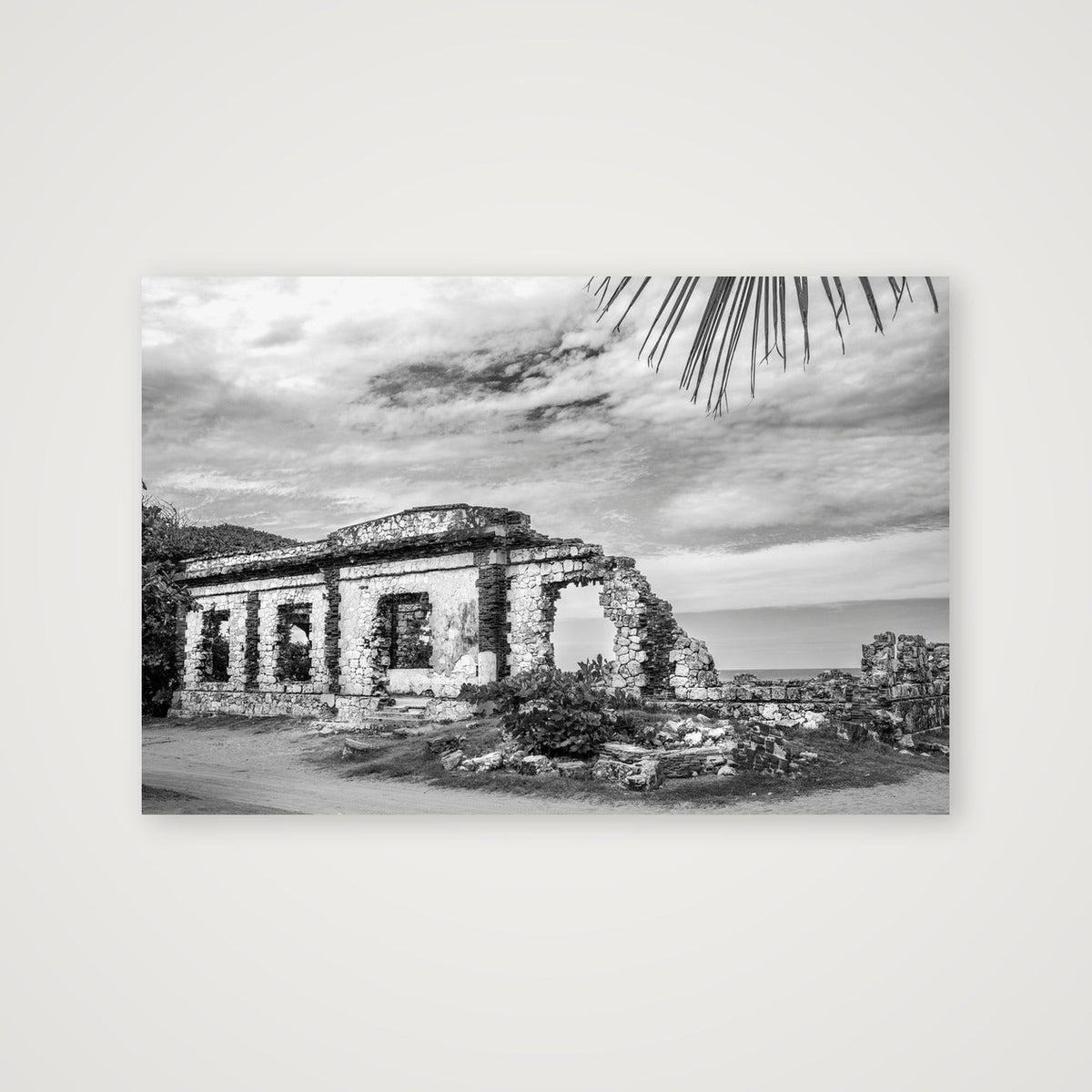 Punta Borinquen Lighthouse Ruins — 152×102cm, 60×40" Print only