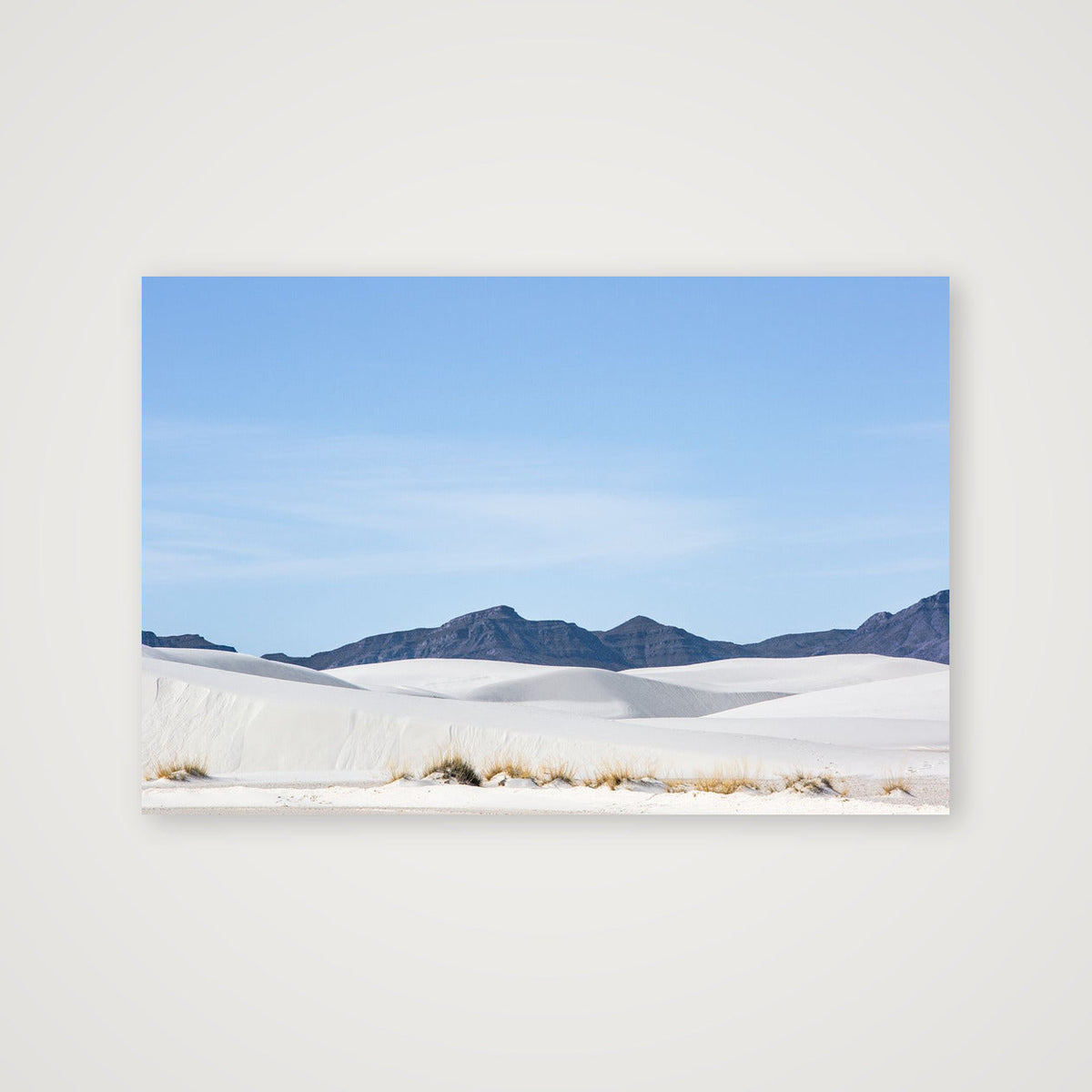 White Sands and Distant Mountains — 152×102cm, 60×40" Print only
